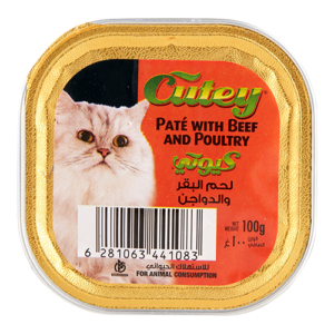 Beef & Poultry Cat Food Pate 100 G