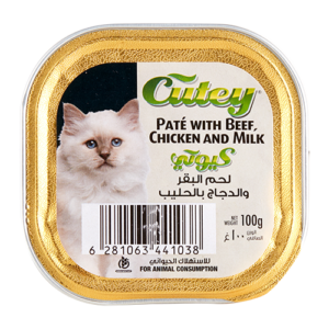 Beef & Chicken with Milk Cat Food Pate 100 G
