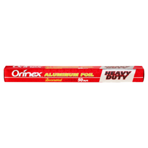 Aluminum Foil Heavy Duty Silver Decorated 50 SQFT