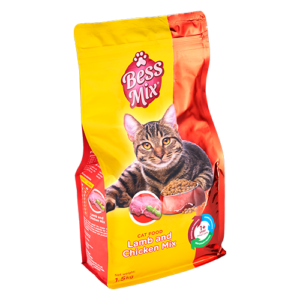 Lamb & Chicken Cat Food Mix 1.5 KG