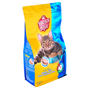 Meat, Fish & Chicken Cat Food Mix 1.5 KG