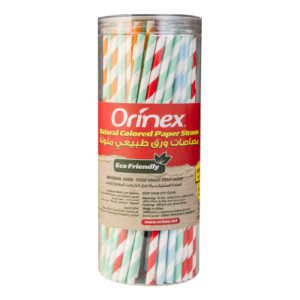 Colored Natural Paper Straws 6MM